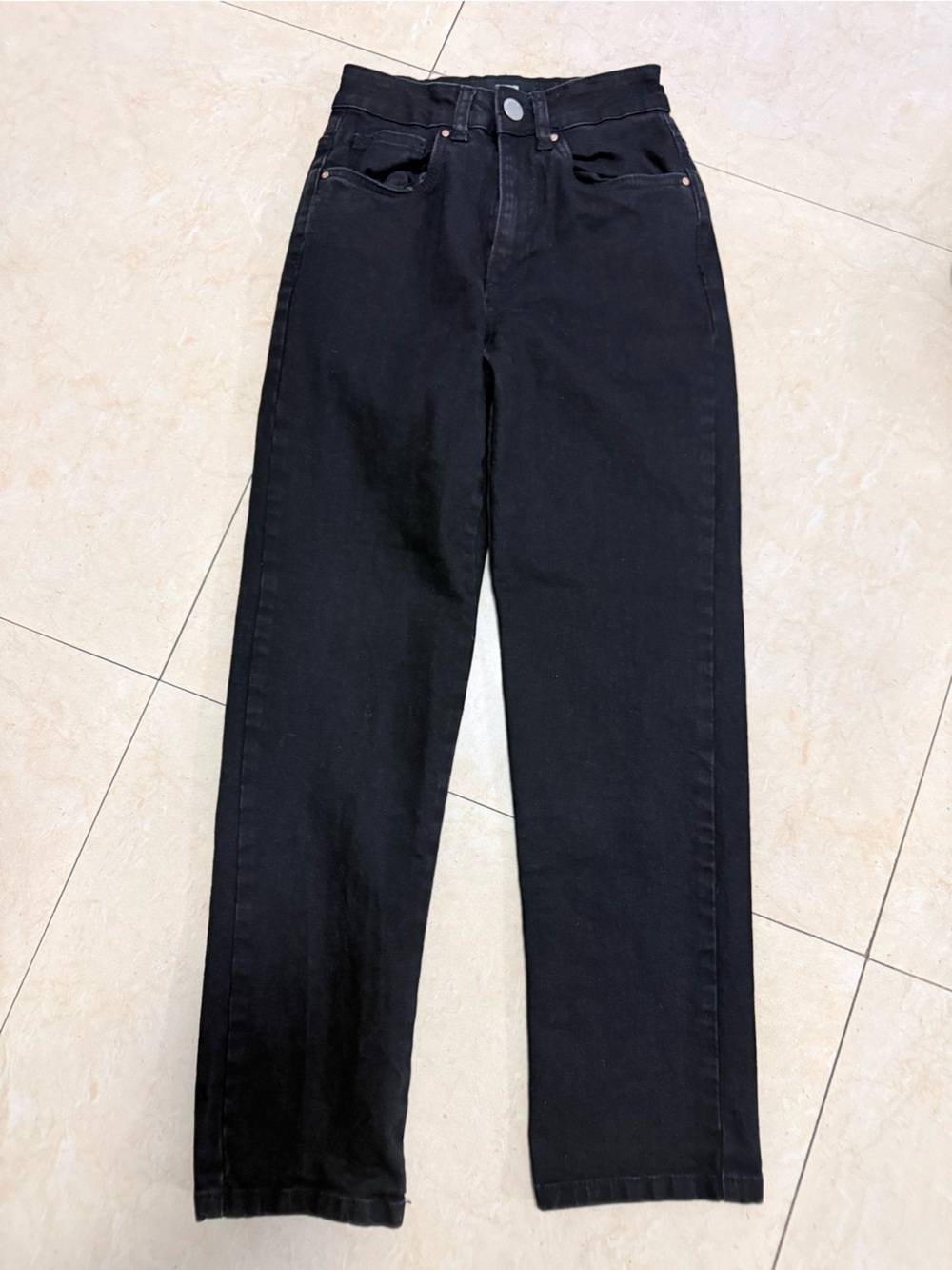 Cotton On Black Straight Leg Jeans